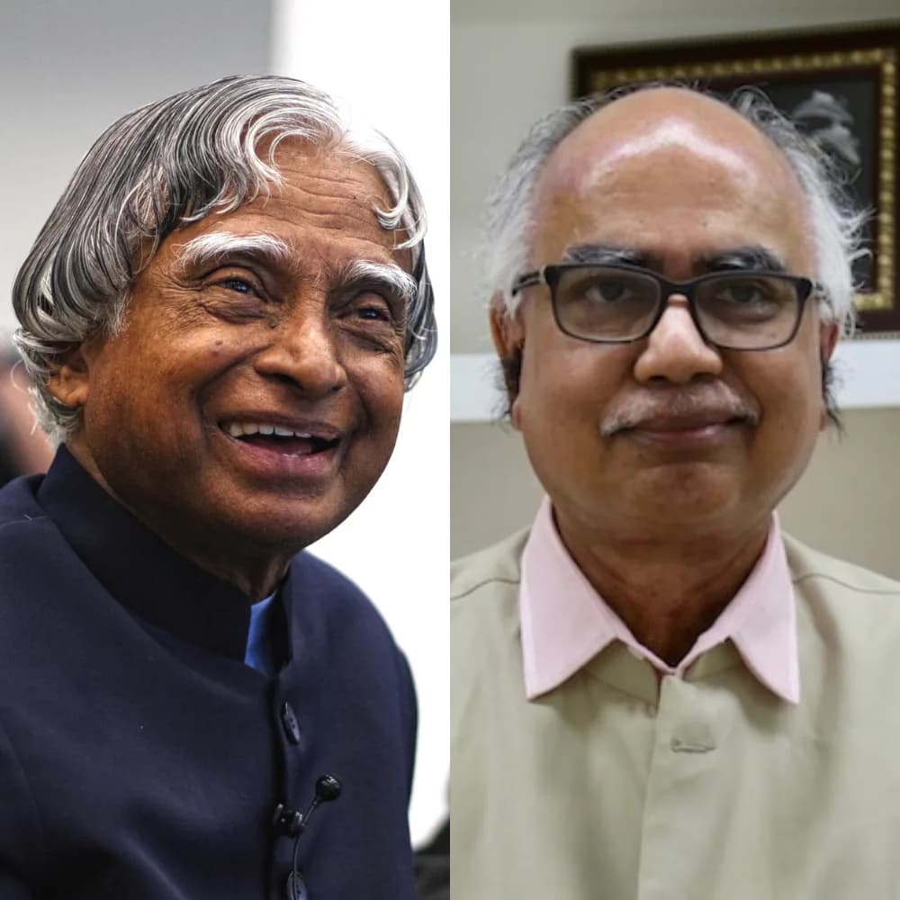 এ পি জে আবদুল কালাম ও অরুণ তিওয়ারি